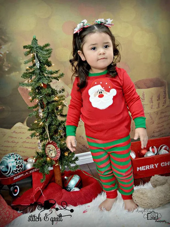 Santa Striped Pajamas